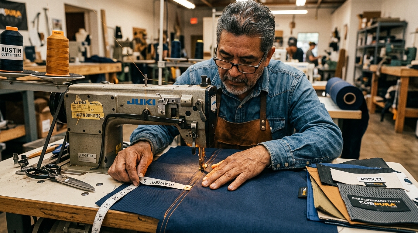 Triple-Needle Stitching